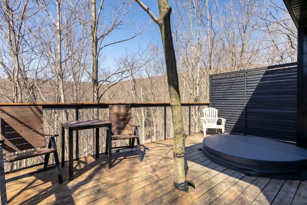 Cabin Sutton 252 - En Harmonie Avec La Nature!别墅 外观 照片
