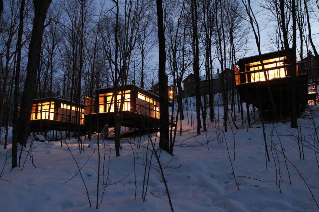 Cabin Sutton 252 - En Harmonie Avec La Nature!别墅 外观 照片
